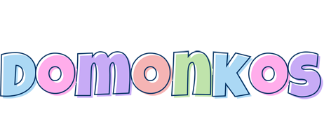Domonkos pastel logo
