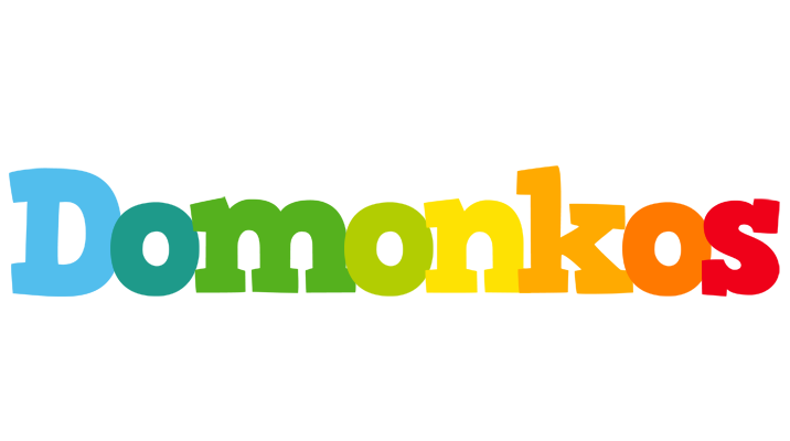 Domonkos rainbows logo