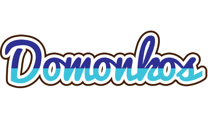 Domonkos raining logo