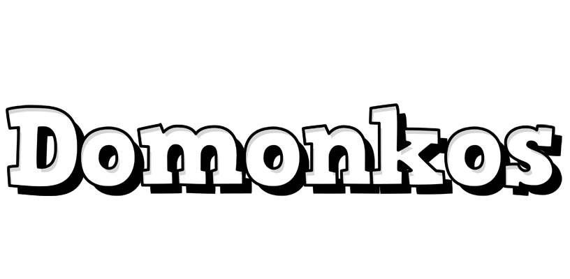 Domonkos snowing logo