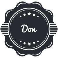 Don badge logo