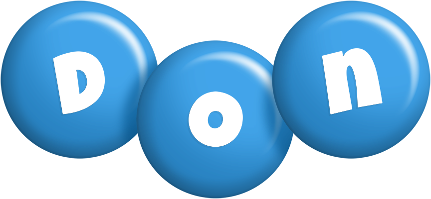 Don candy-blue logo
