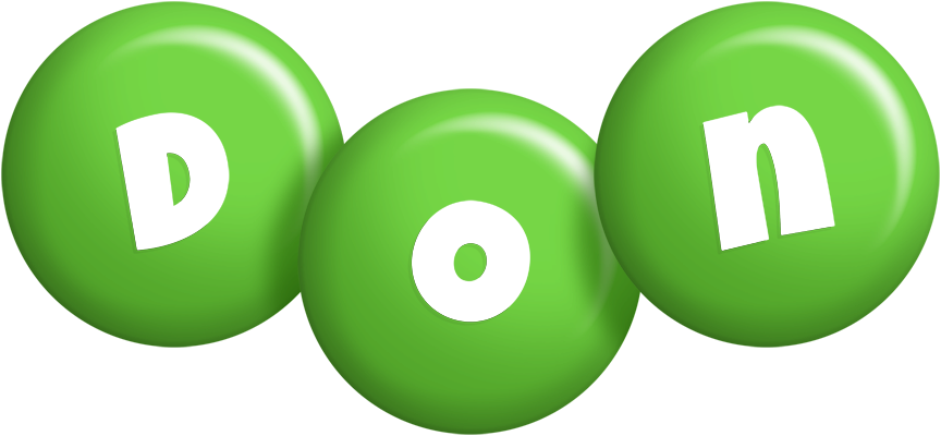 Don candy-green logo