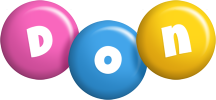 Don Logo | Name Logo Generator - Candy, Pastel, Lager, Bowling Pin, Premium  Style