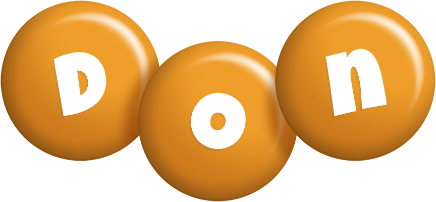 Don candy-orange logo