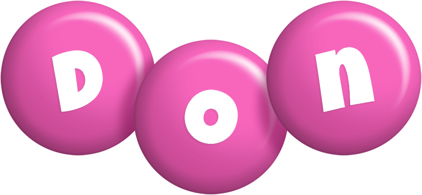 Don candy-pink logo