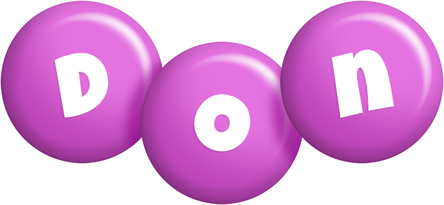 Don candy-purple logo