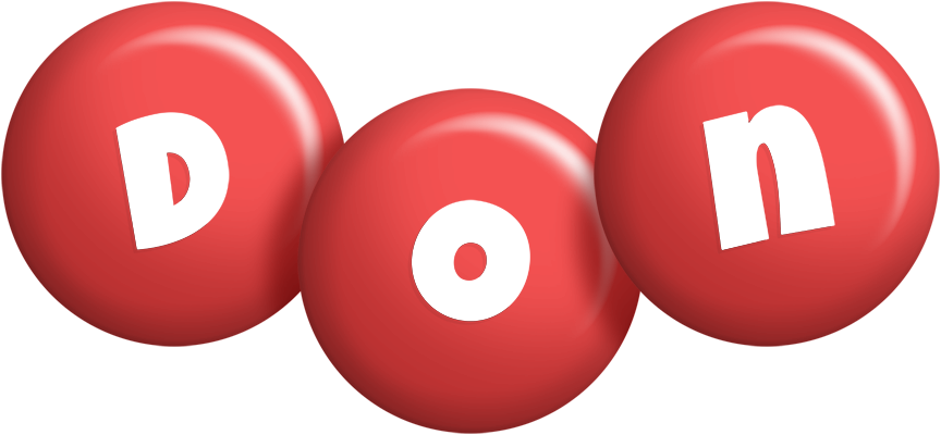 Don candy-red logo