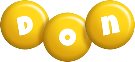 Don candy-yellow logo
