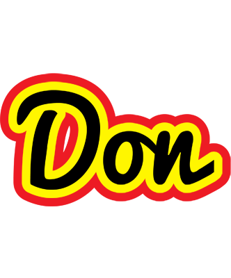 Don flaming logo