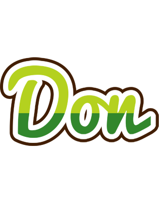 Don golfing logo