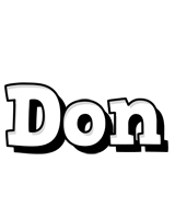 Don snowing logo