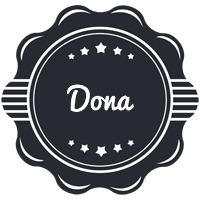 Dona badge logo