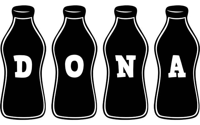 Dona bottle logo