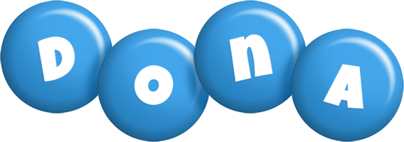 Dona candy-blue logo