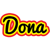 Dona flaming logo