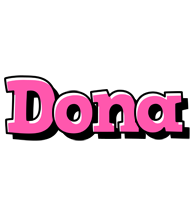 Dona girlish logo