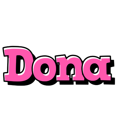 Dona girlish logo