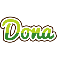Dona golfing logo