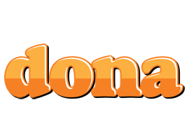 Dona orange logo