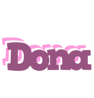 Dona relaxing logo