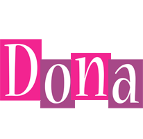 Dona whine logo