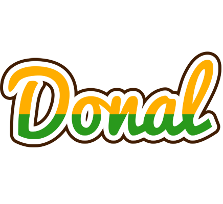 Donal banana logo