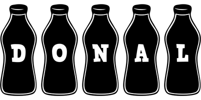 Donal bottle logo