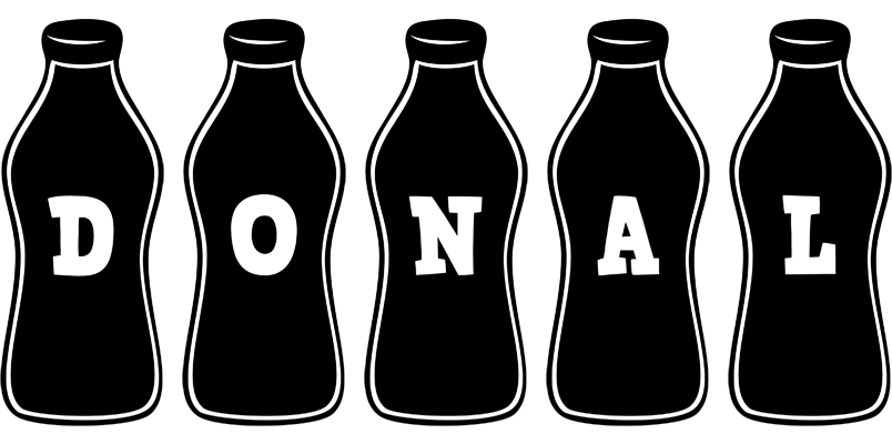 Donal bottle logo