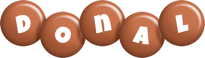 Donal candy-brown logo