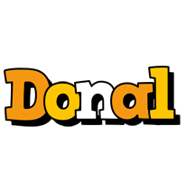 Donal cartoon logo