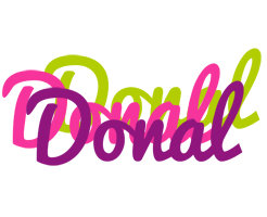 Donal flowers logo