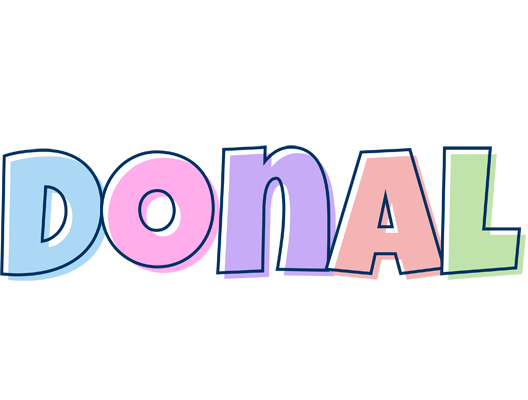 Donal pastel logo