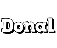 Donal snowing logo