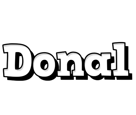 Donal snowing logo