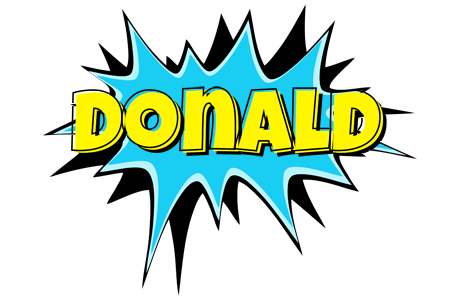 Donald amazing logo