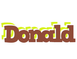 Donald caffeebar logo