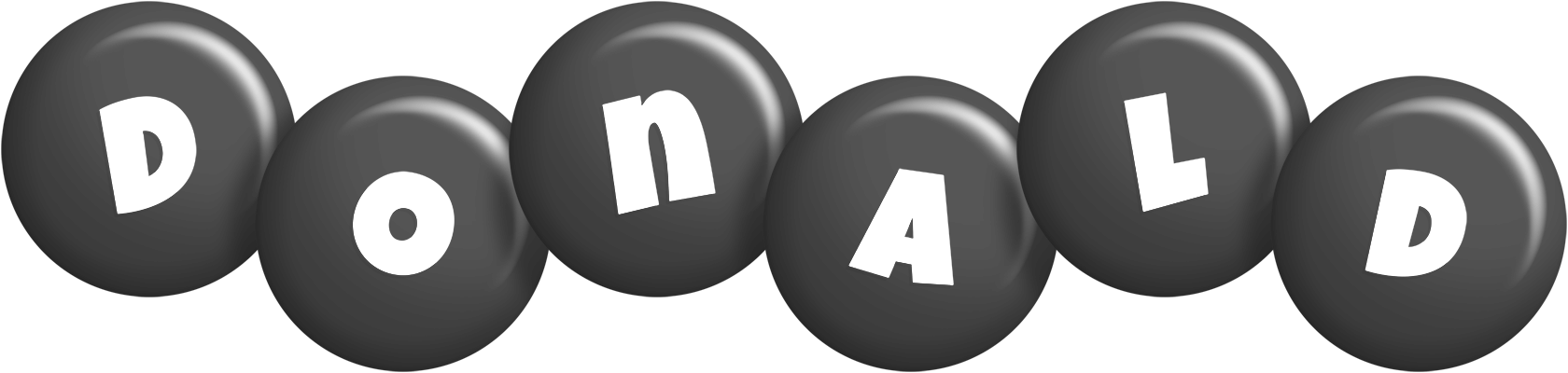 Donald candy-black logo