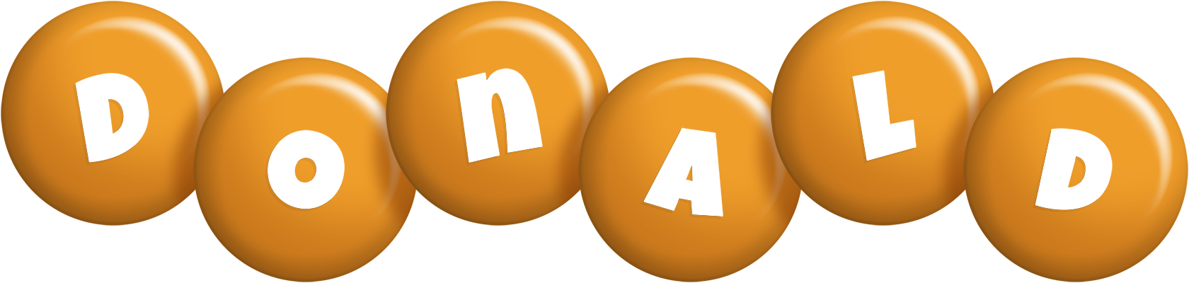 Donald candy-orange logo