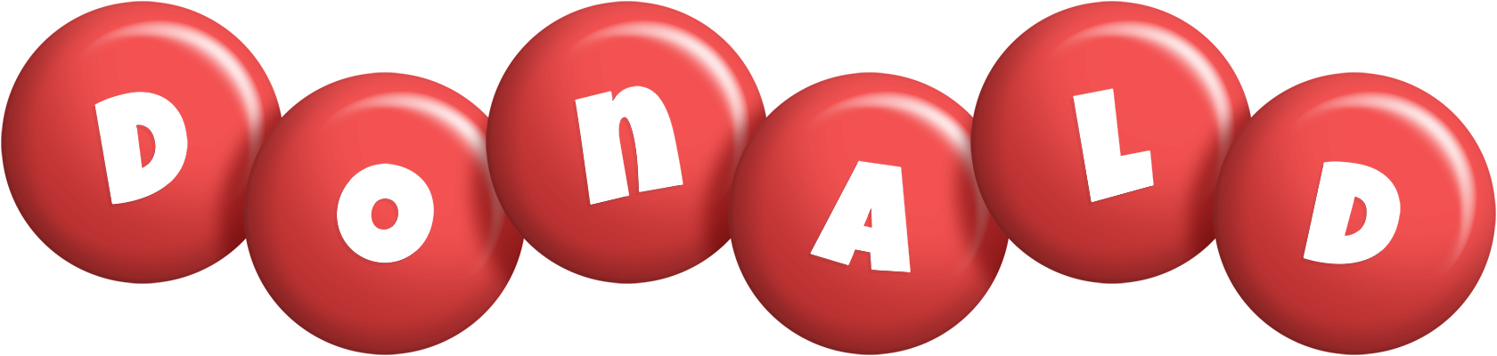 Donald candy-red logo