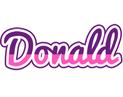 Donald cheerful logo