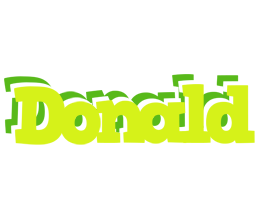 Donald citrus logo