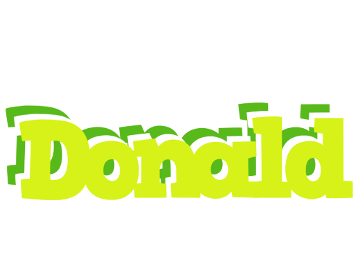 Donald citrus logo