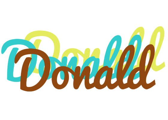Donald cupcake logo