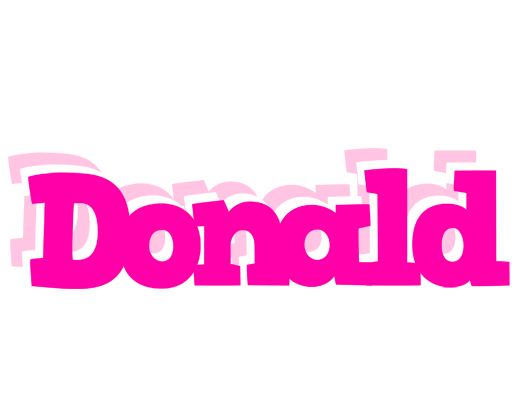 Donald dancing logo