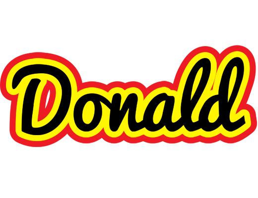 Donald flaming logo