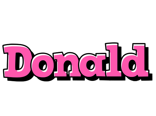 Donald girlish logo