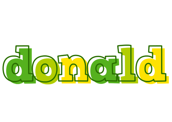 Donald juice logo