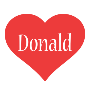 Donald love logo