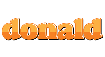 Donald orange logo